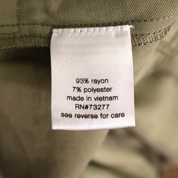 Elizabeth and James Jumpsuit Womens Small Green Faux Wrap Belt Boho Chic - Picture 14 of 16